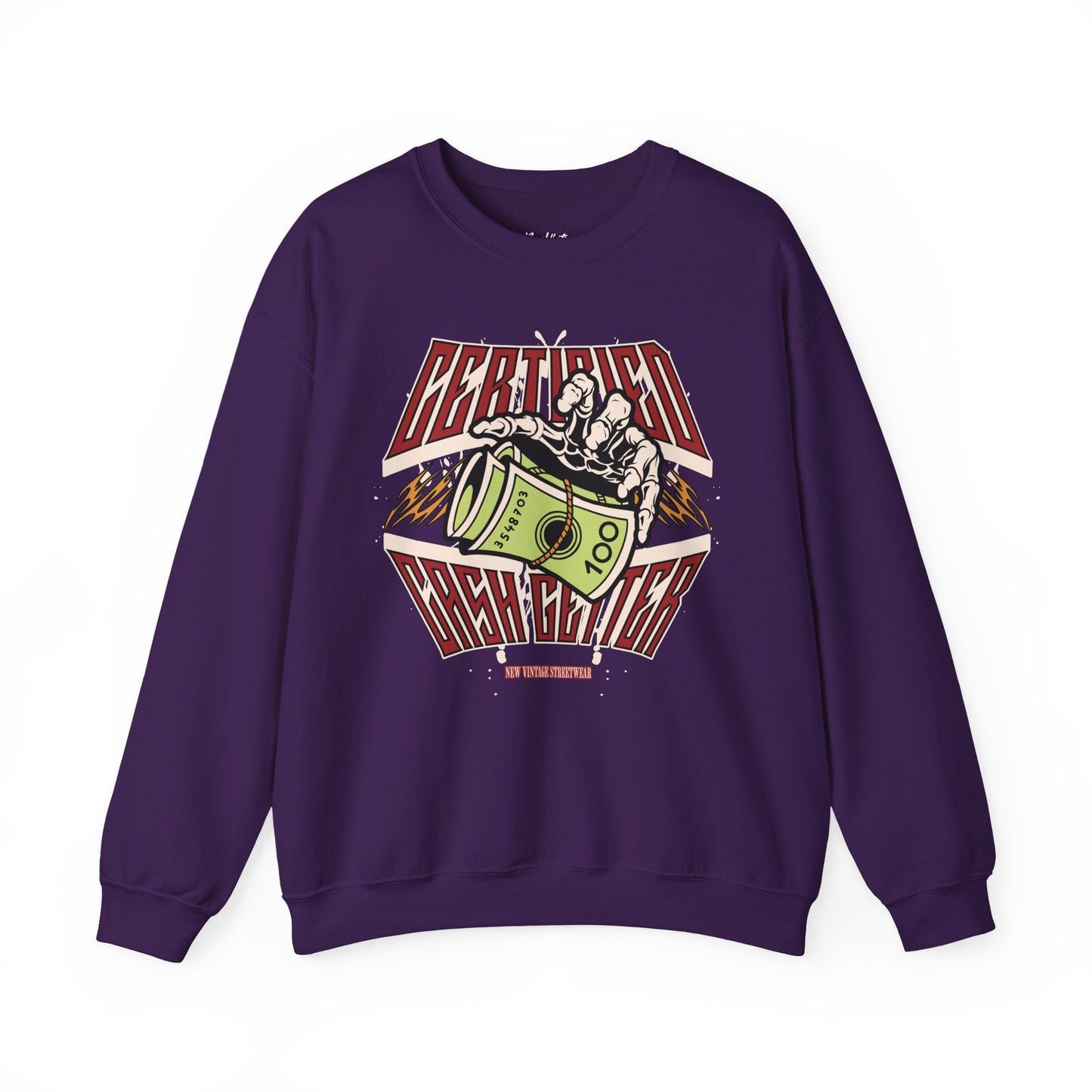 New Vintage Streetwear™ Certified Cash Getter Crewneck Sweatshirt