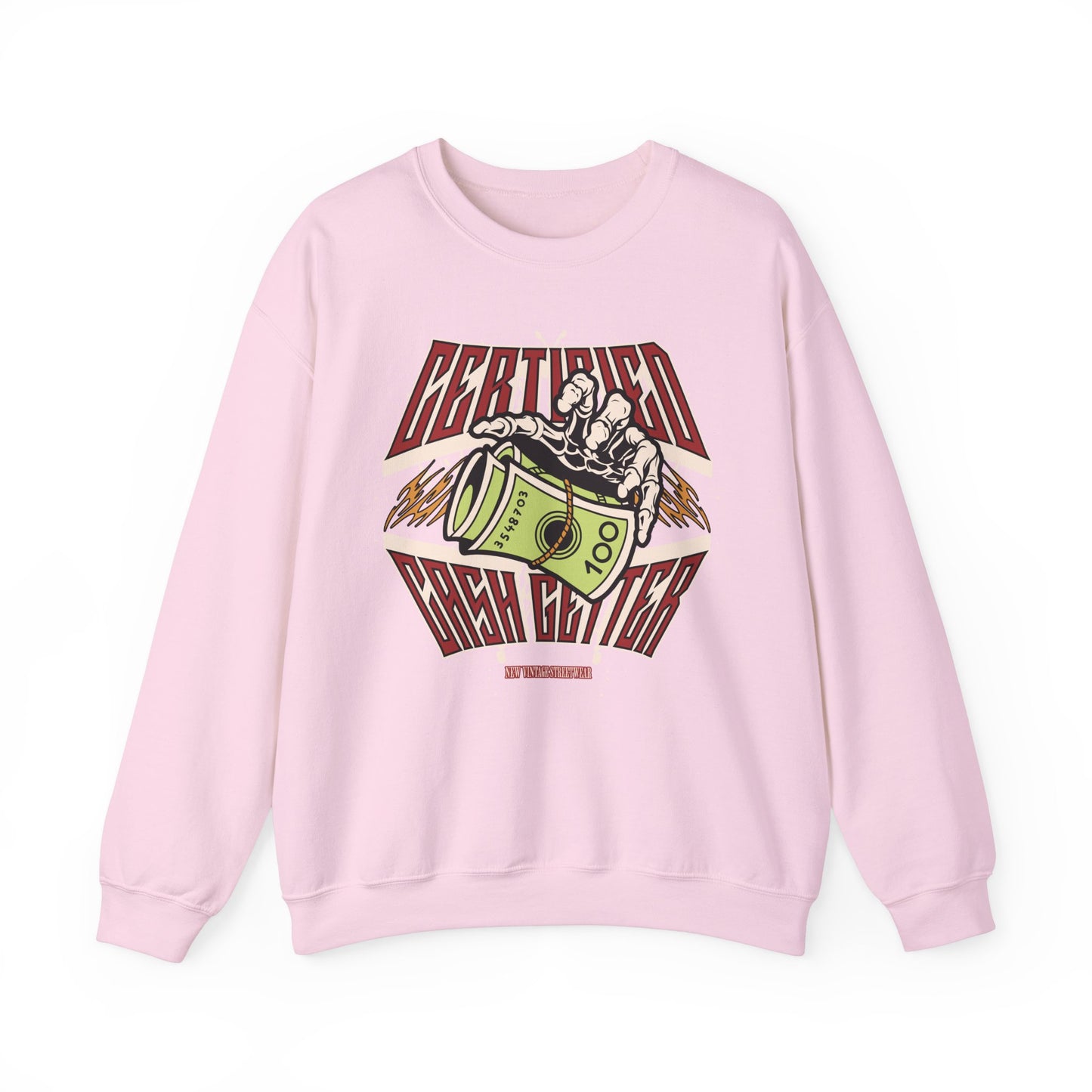 New Vintage Streetwear™ Certified Cash Getter Crewneck Sweatshirt