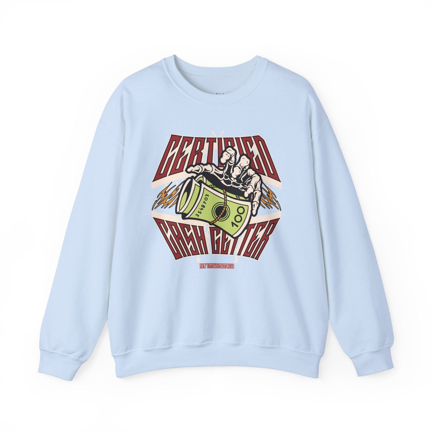 New Vintage Streetwear™ Certified Cash Getter Crewneck Sweatshirt