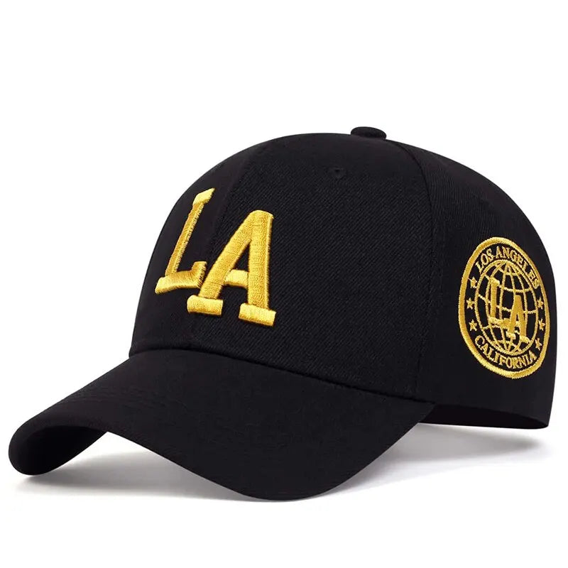 New Vintage Streetwear™ LA Embroidered Adjustable Snapback Baseball Hat