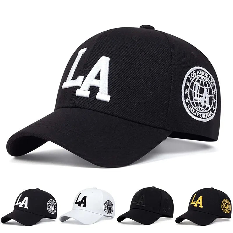 New Vintage Streetwear™ LA Embroidered Adjustable Snapback Baseball Hat