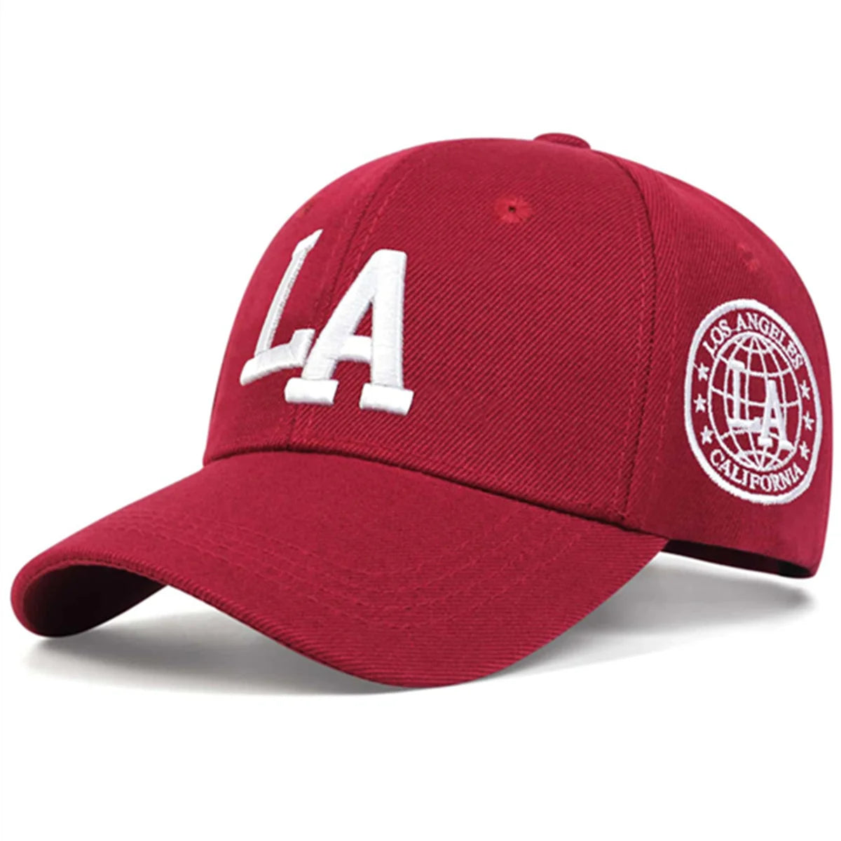 New Vintage Streetwear™ LA Embroidered Adjustable Snapback Baseball Hat