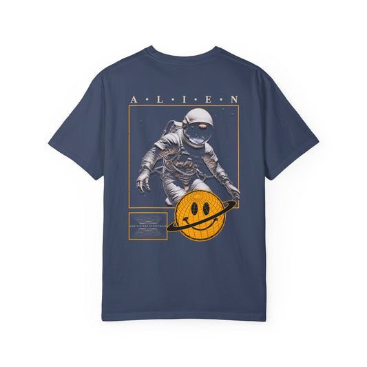 Alien New Vintage Streetwear™ T-Shirt | BACK PRINT w/ Front Logo