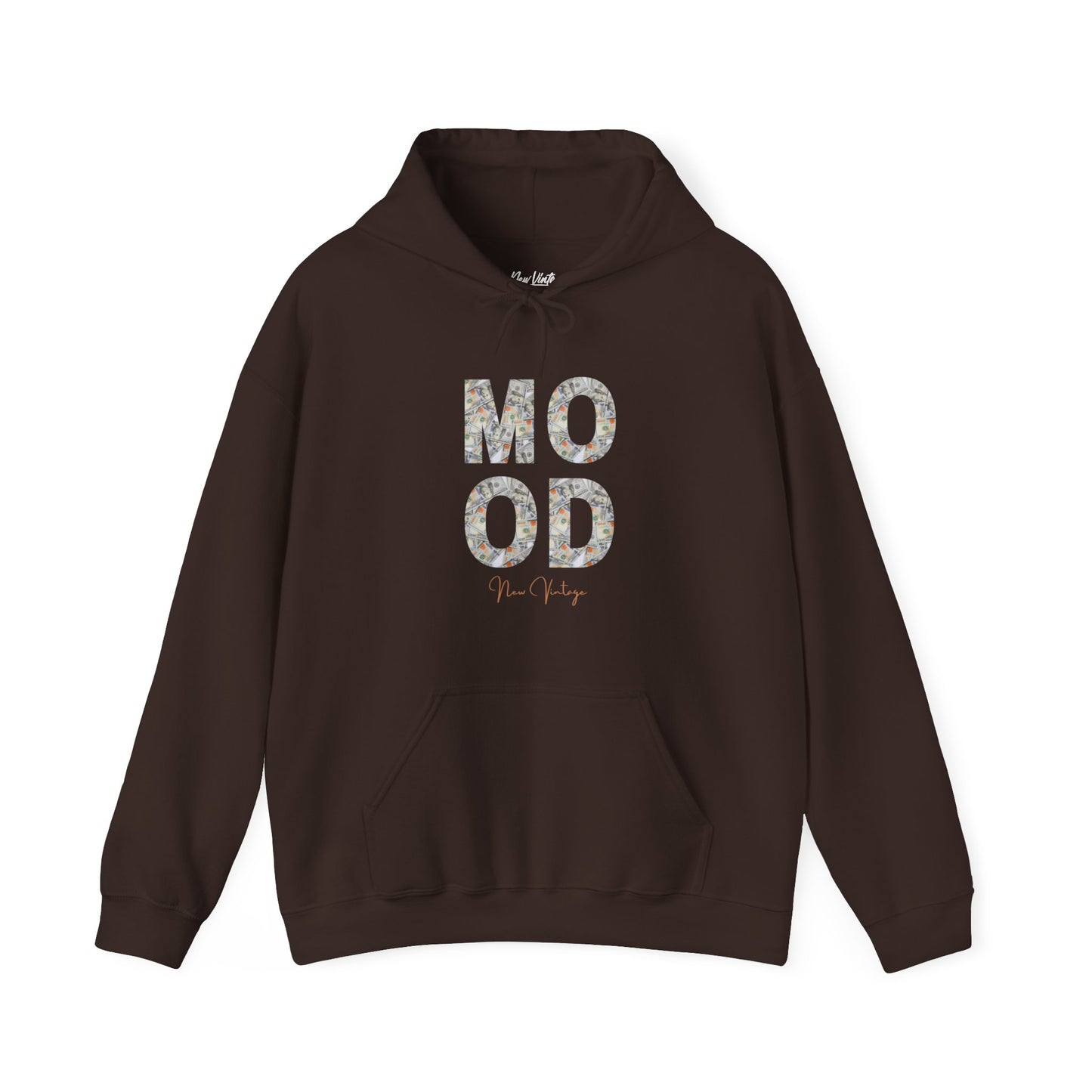 Money Mood New Vintage Streetwear™ Hoodie | FRONT & BACK PRINT