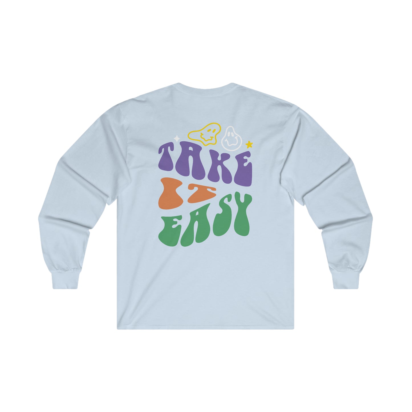 Take It Easy Long Sleeve Tee | BACK PRINT