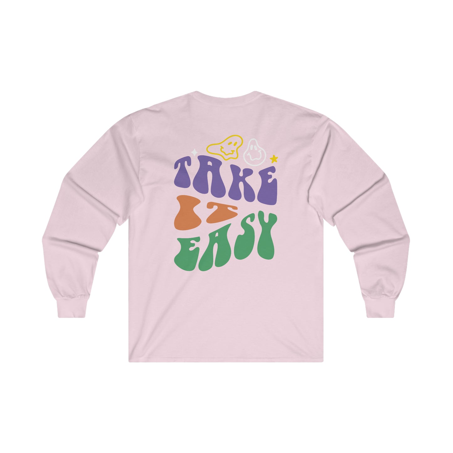 Take It Easy Long Sleeve Tee | BACK PRINT