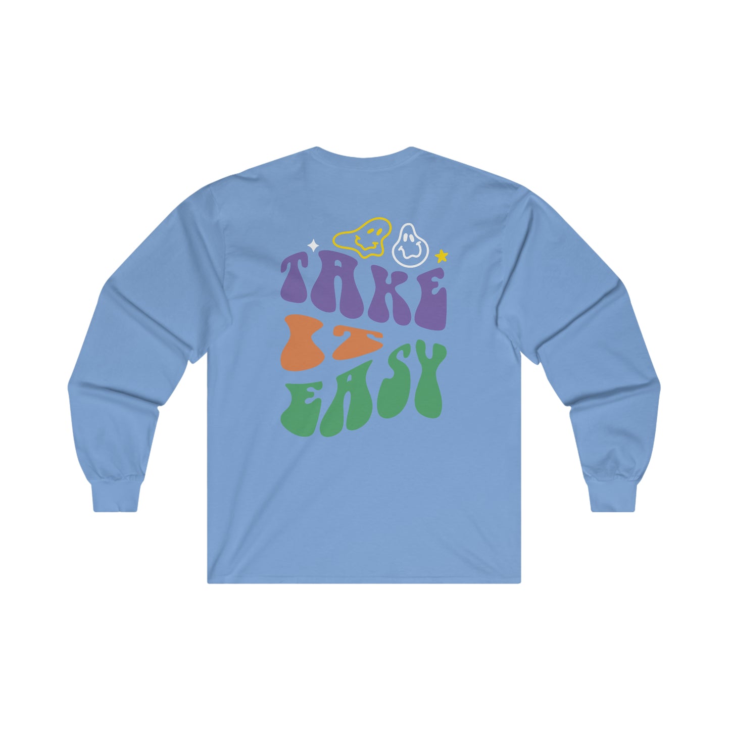 Take It Easy Long Sleeve Tee | BACK PRINT