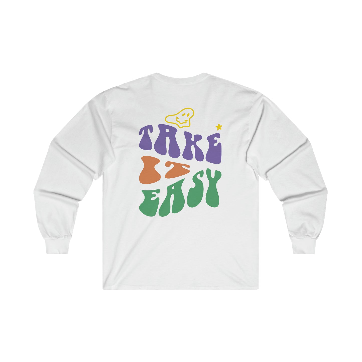 Take It Easy Long Sleeve Tee | BACK PRINT