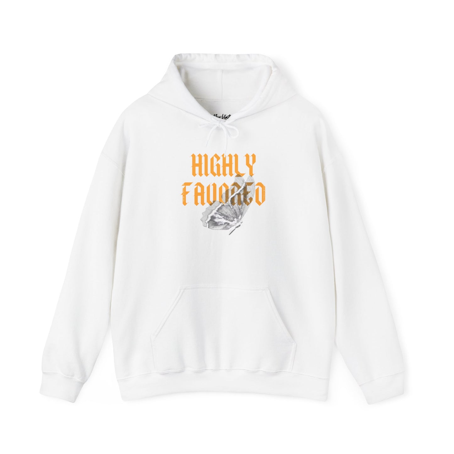 Highly Favored New Vintage Streetwear™ Hoodie | FRONT PRINT