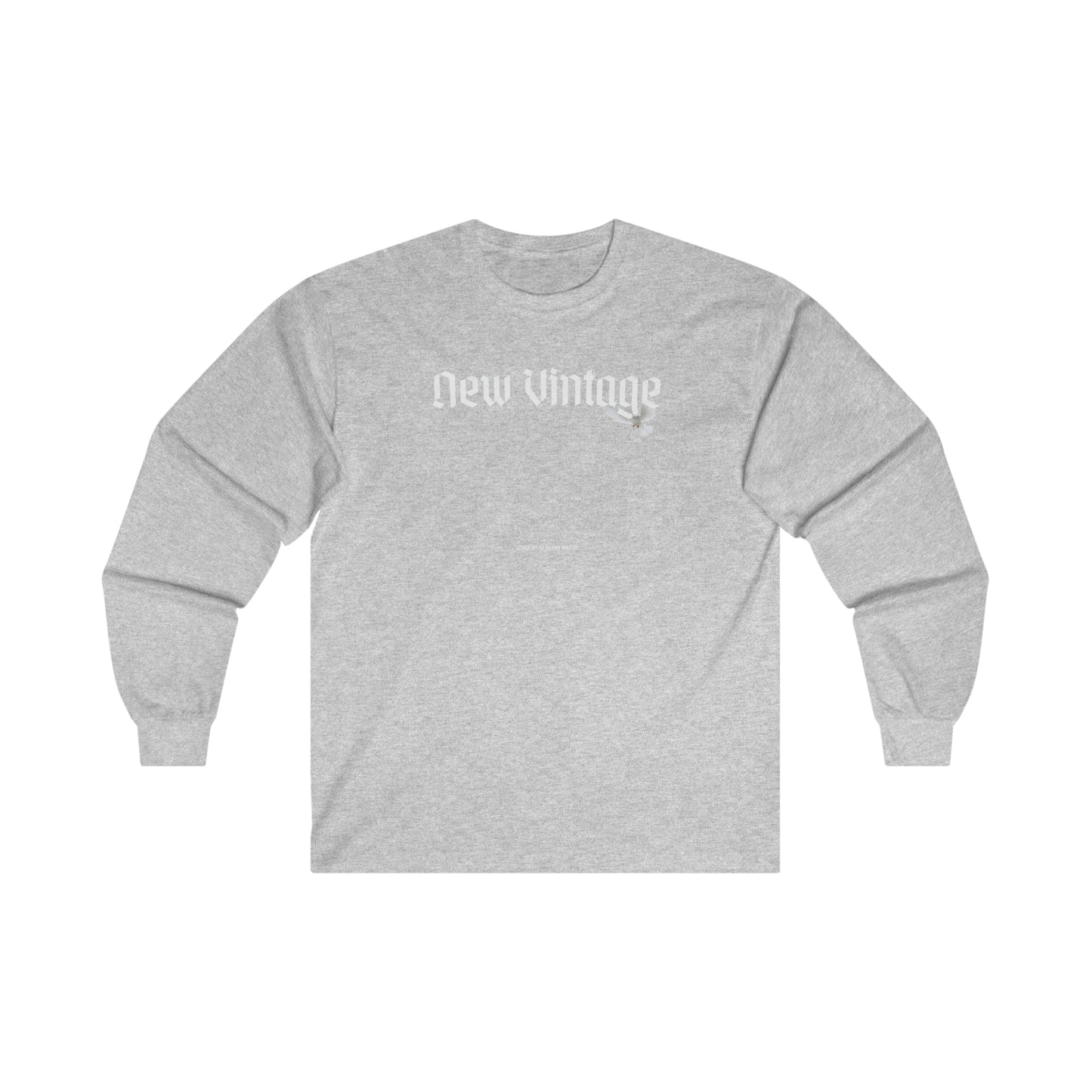 New Vintage Streetwear™ Dove Long Sleeve Tee | FRONT PRINT