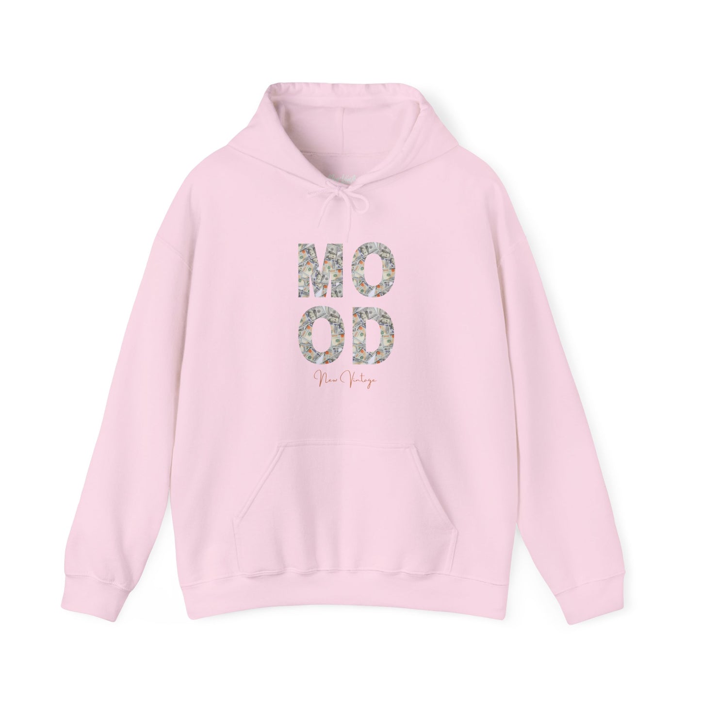 Money Mood New Vintage Streetwear™ Hoodie | FRONT & BACK PRINT