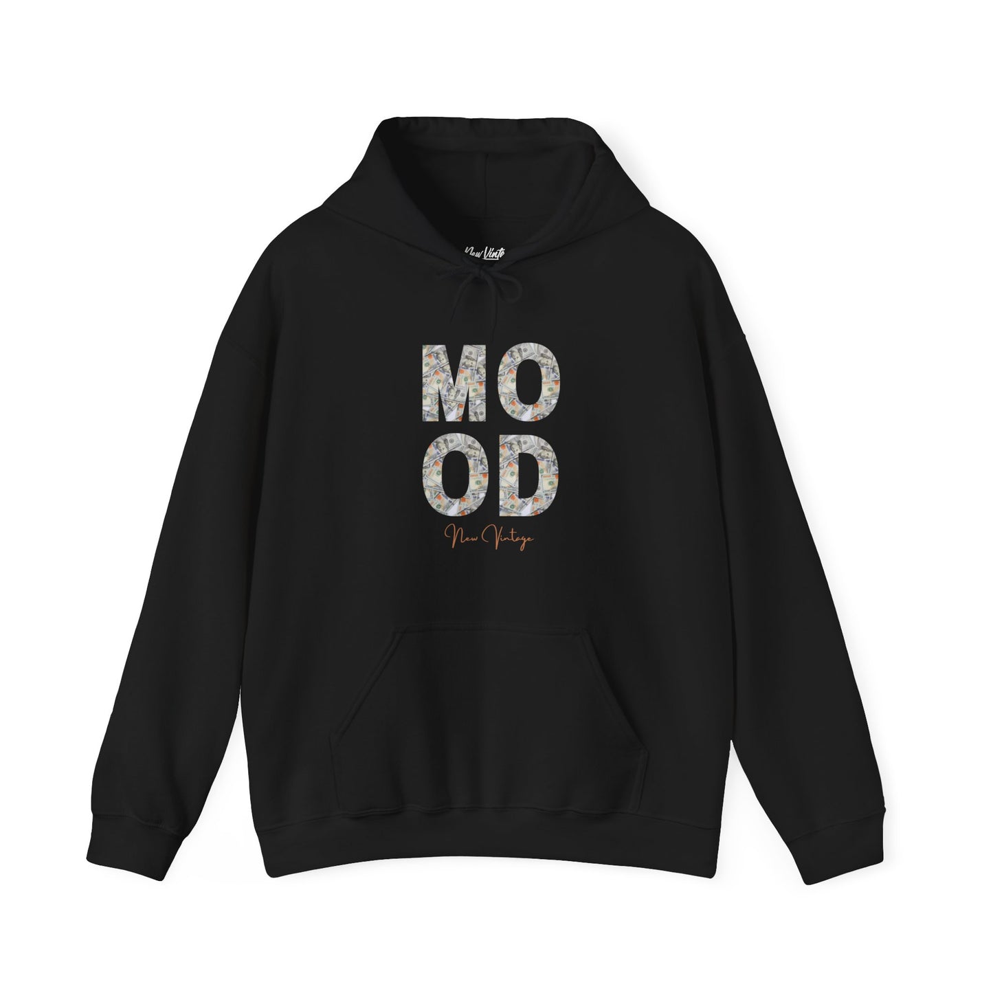 Money Mood New Vintage Streetwear™ Hoodie | FRONT & BACK PRINT