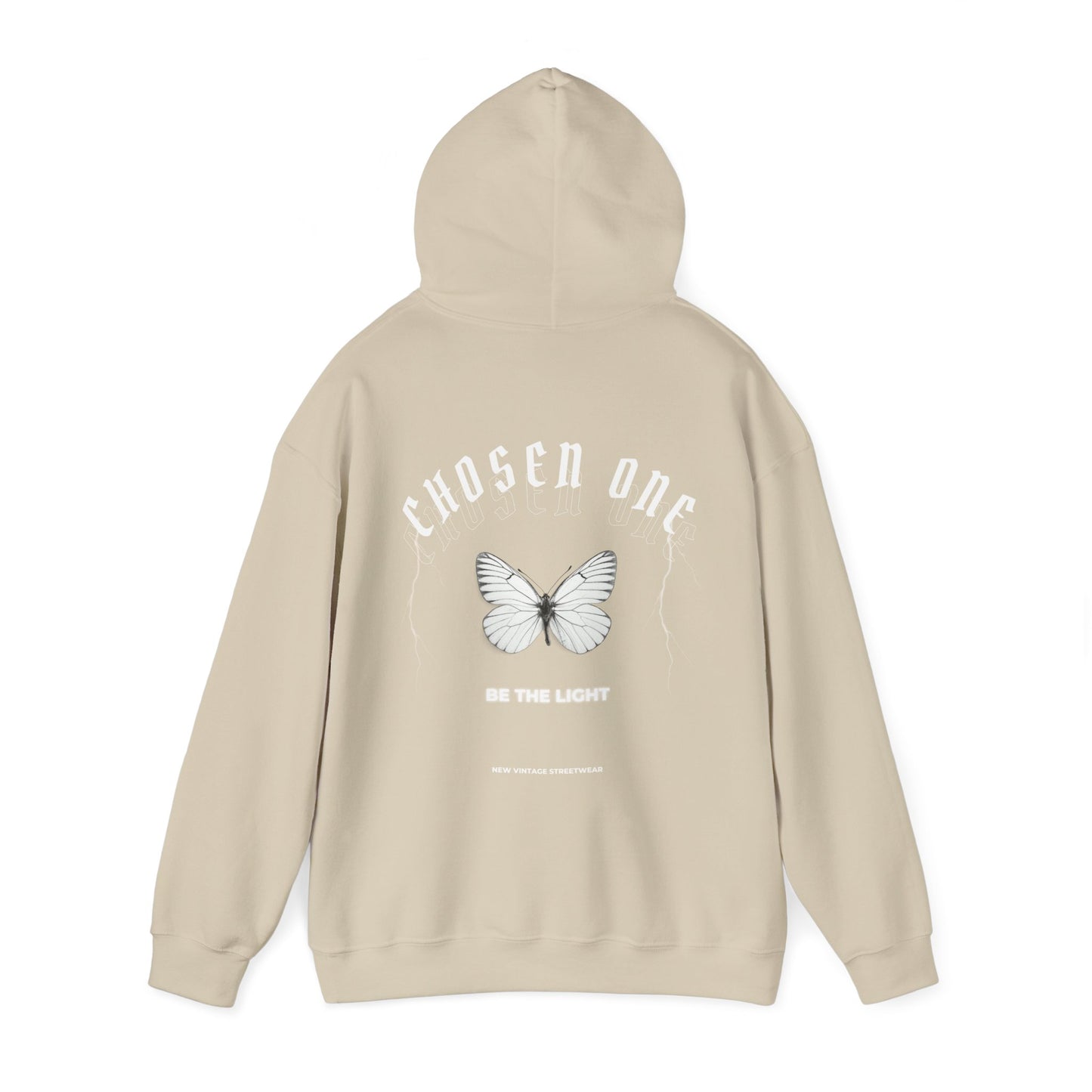 Chosen One Butterfly New Vintage Streetwear™ Hoodie | BACK PRINT