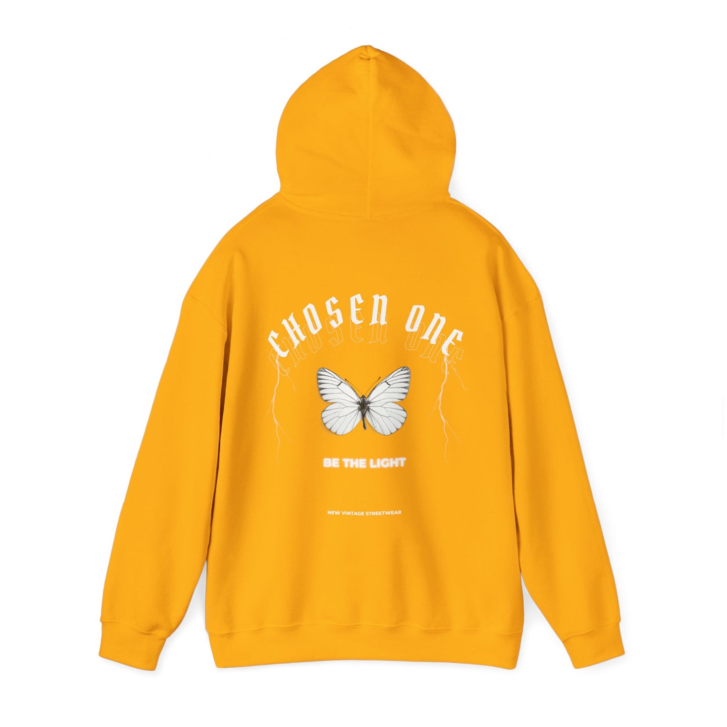 Chosen One Butterfly New Vintage Streetwear™ Hoodie | BACK PRINT