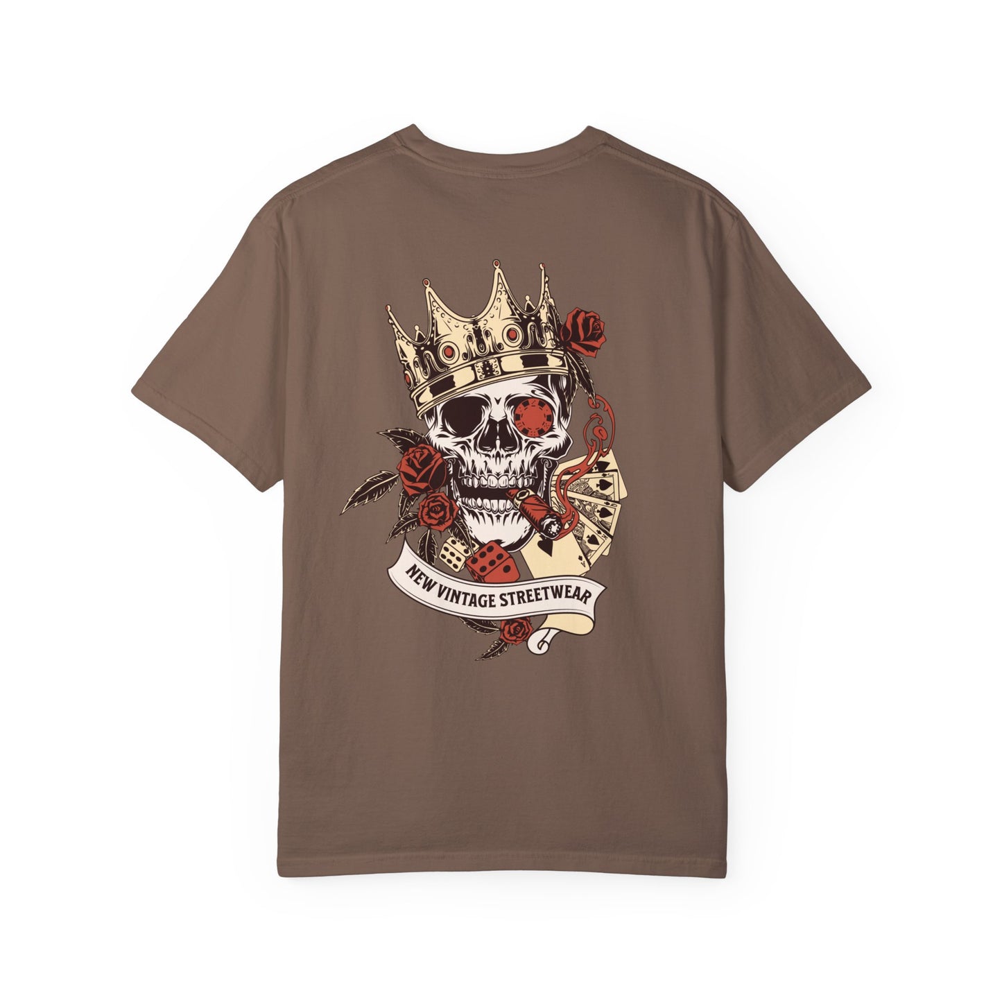 King of Spades New Vintage Streetwear™ T-shirt | BACK PRINT