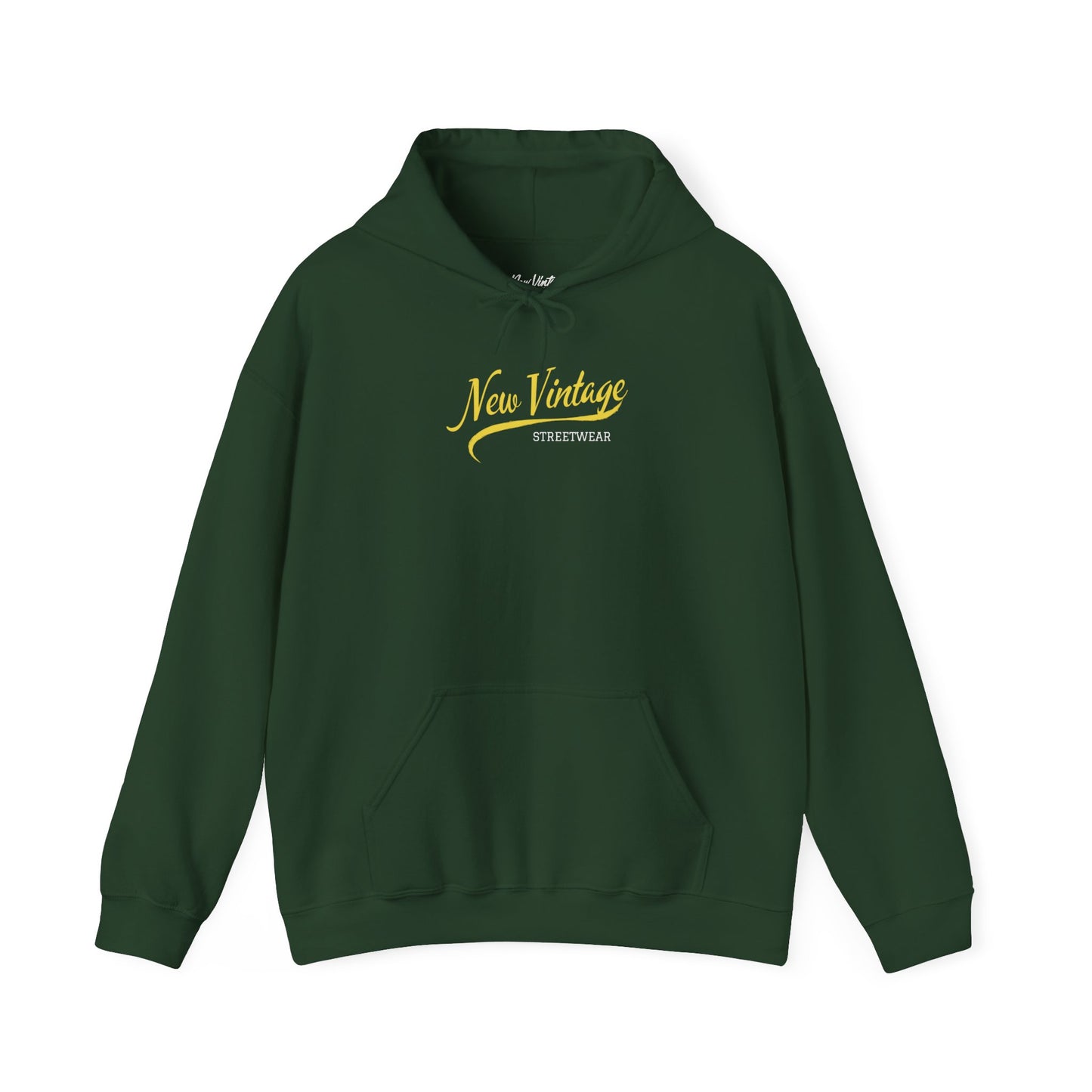 New Vintage Streetwear™ Cursive Hoodie | FRONT PRINT