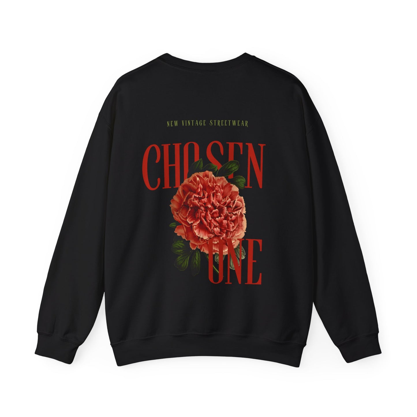 Chosen One New Vintage Streetwear™ Crewneck Sweatshirt | BACK PRINT