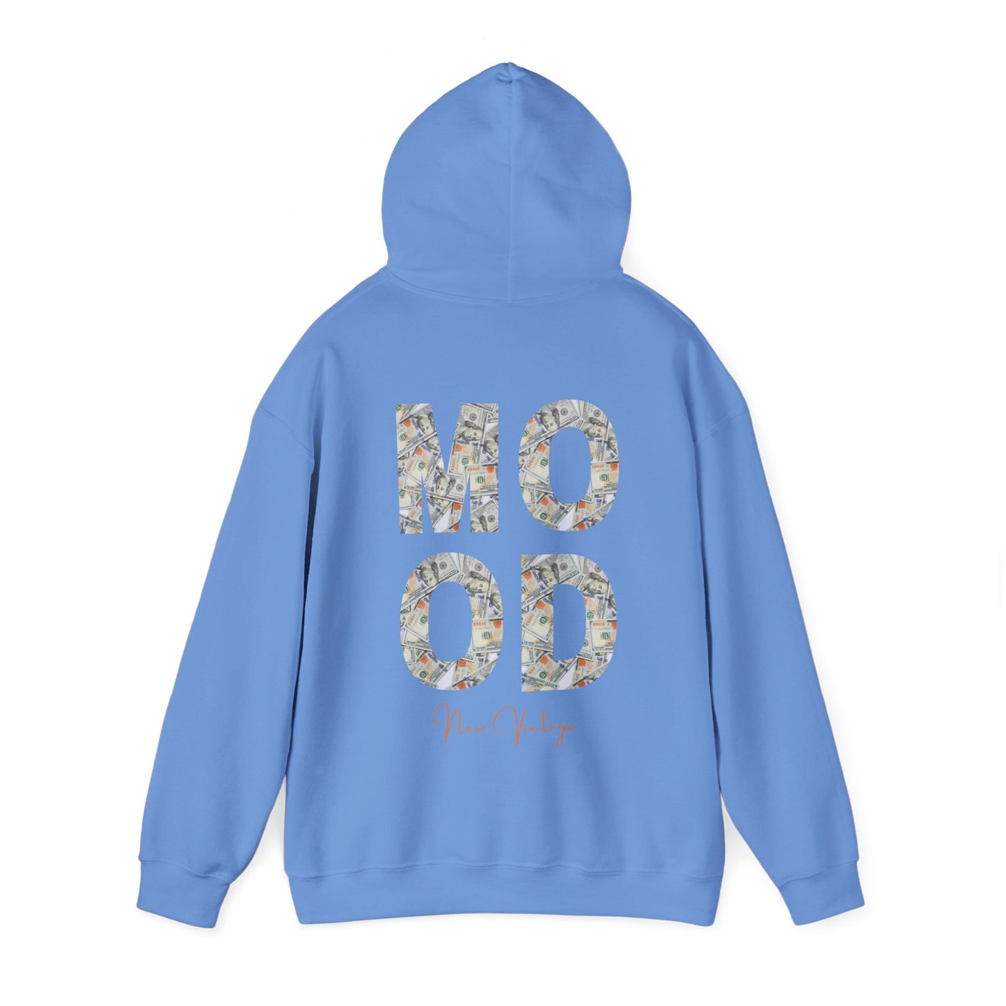 Money Mood New Vintage Streetwear™ Hoodie | FRONT & BACK PRINT