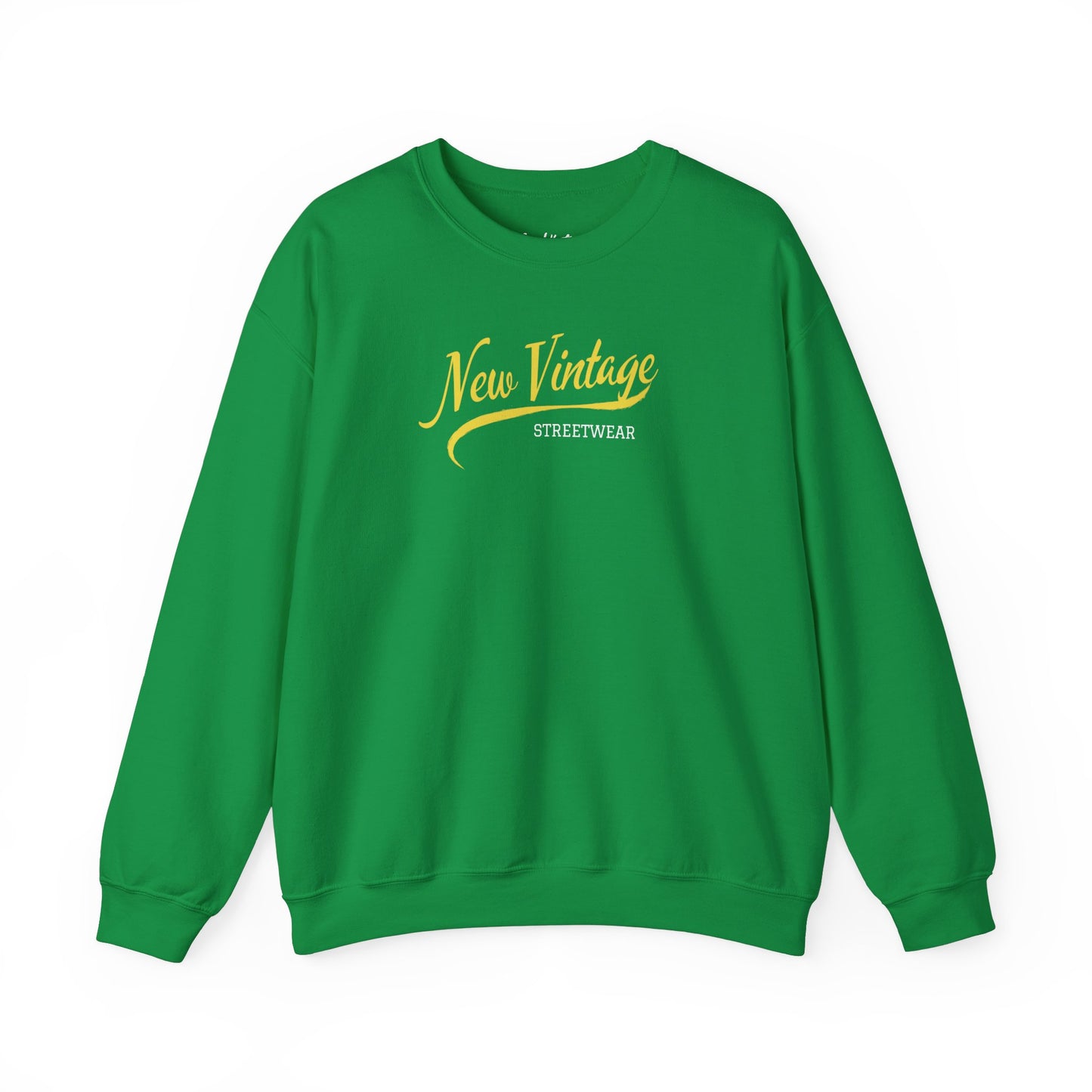 New Vintage Streetwear™ Cursive Crewneck Sweatshirt | FRONT PRINT