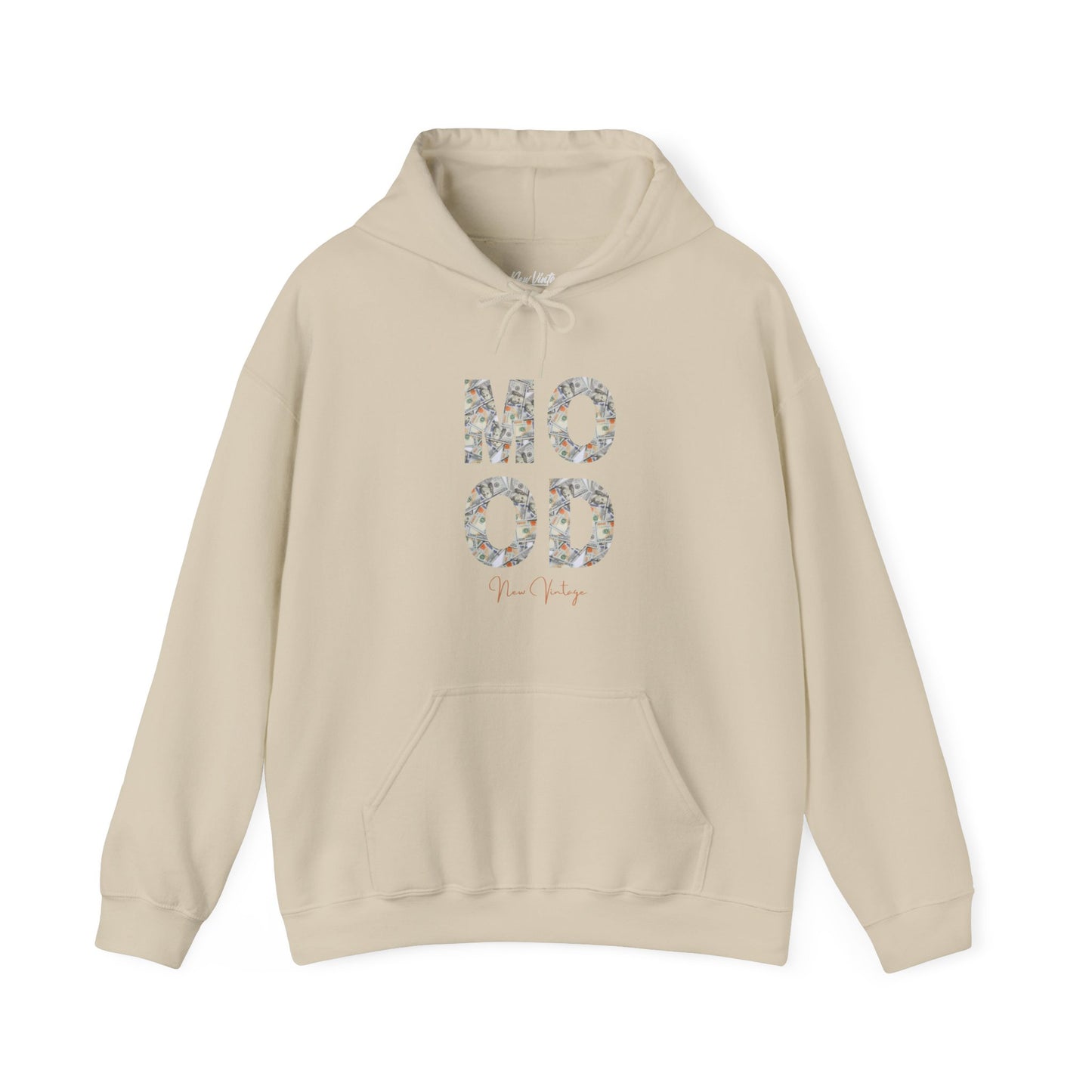 Money Mood New Vintage Streetwear™ Hoodie | FRONT & BACK PRINT