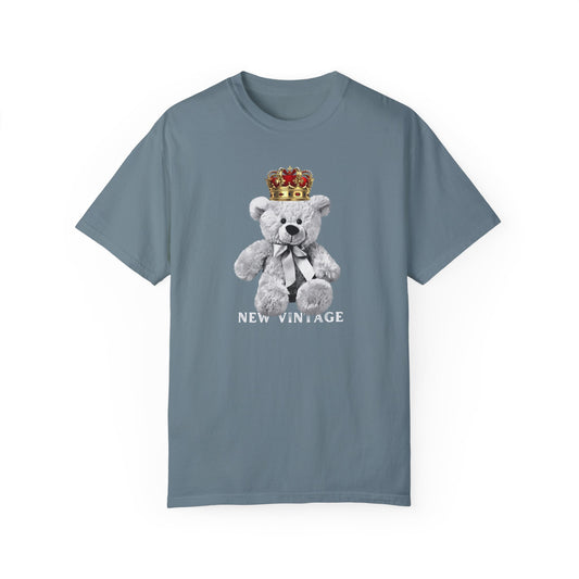 New Vintage Streetwear Teddy King T-shirt | FRONT PRINT