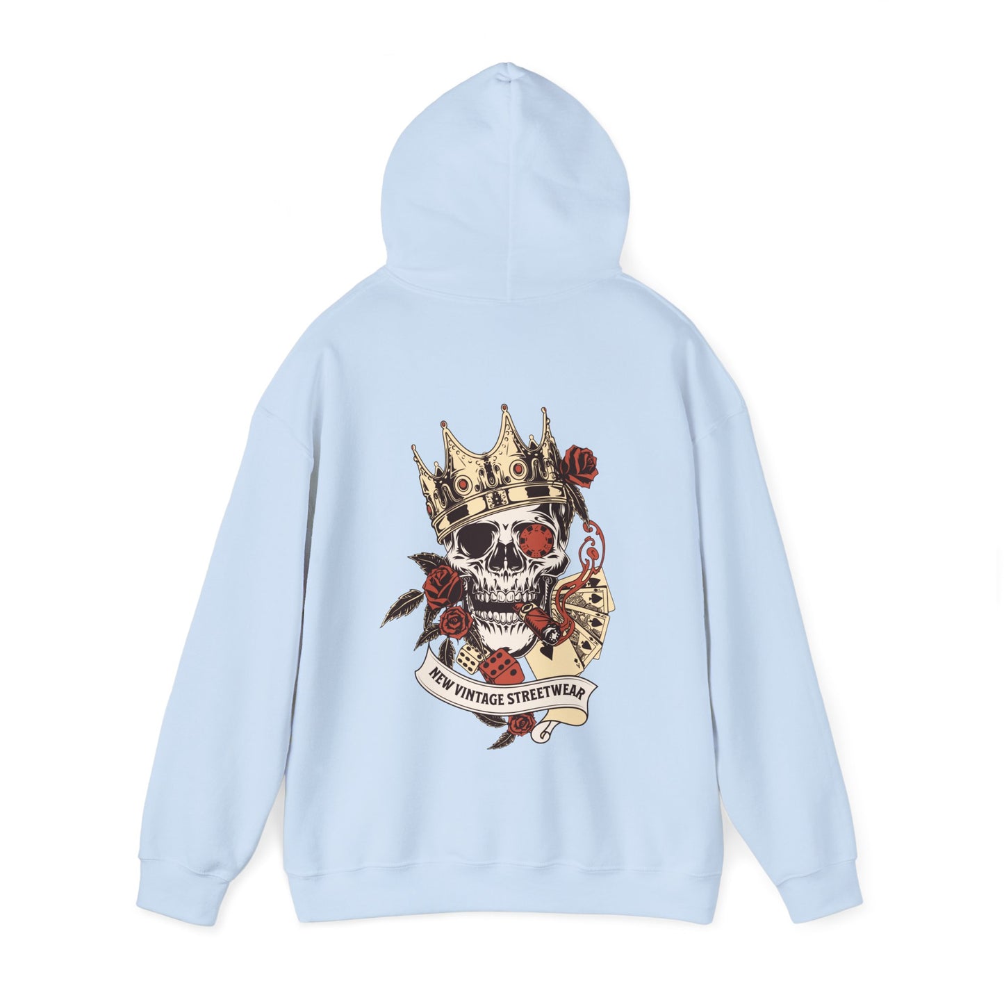 King of Spades New Vintage Streetwear™ Hoodie | BACK PRINT