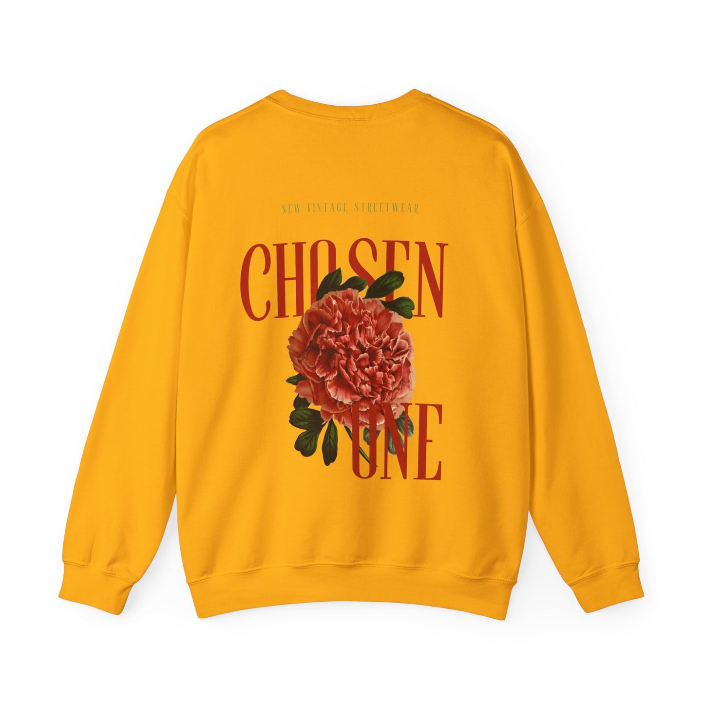 Chosen One New Vintage Streetwear™ Crewneck Sweatshirt | BACK PRINT