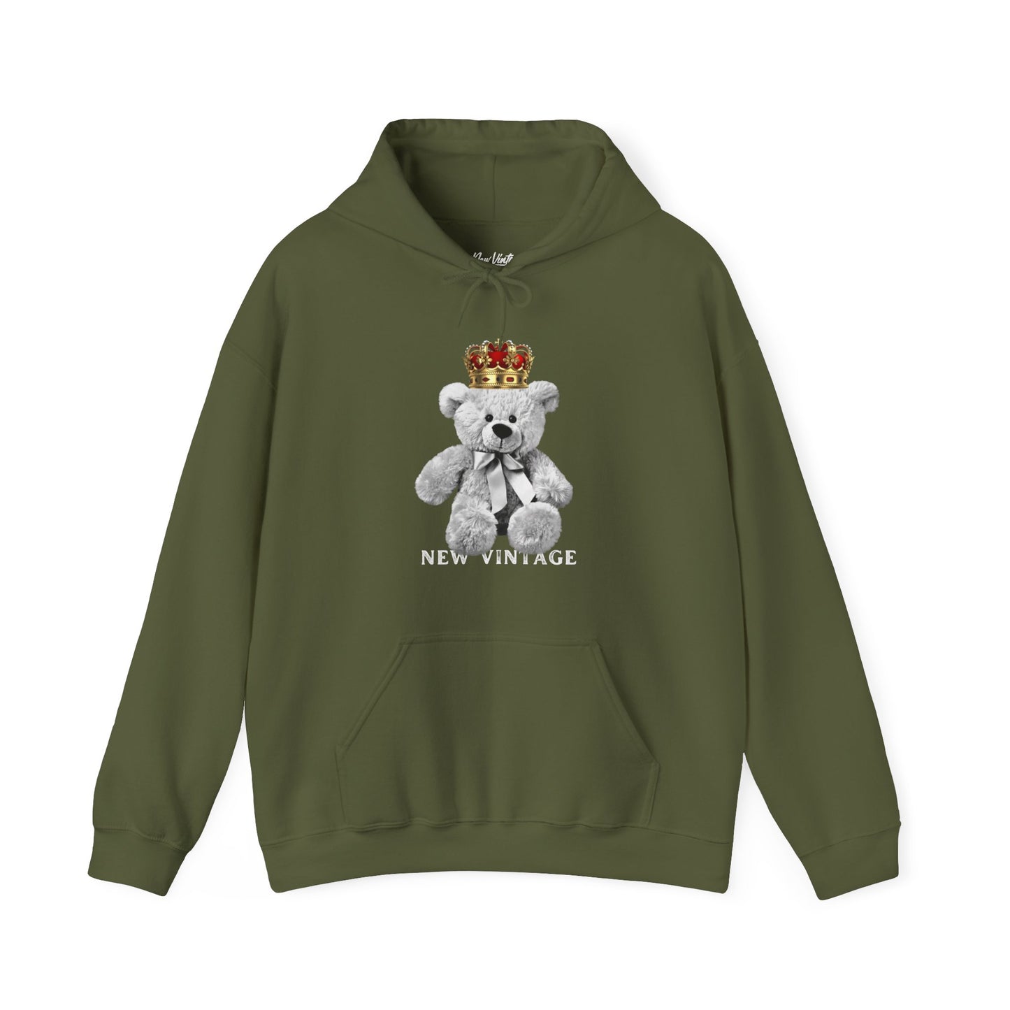 Teddy King New Vintage Streetwear™ Hoodie | FRONT PRINT