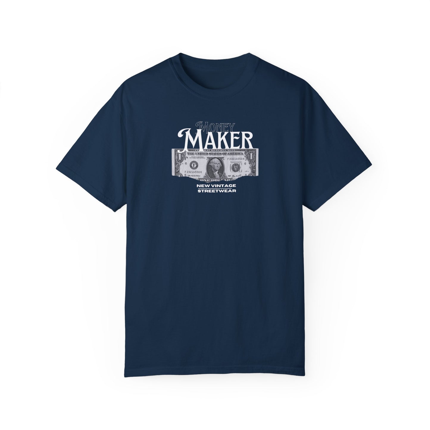 Money Maker New Vintage Streetwear™ T-Shirt | FRONT PRINT