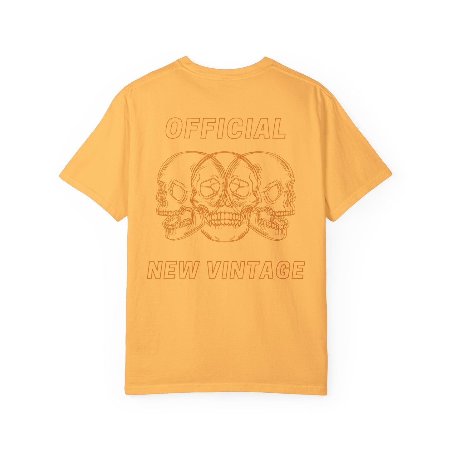 Three Headed Skull New Vintage Streetwear™ T-shirt | BACK PRINT