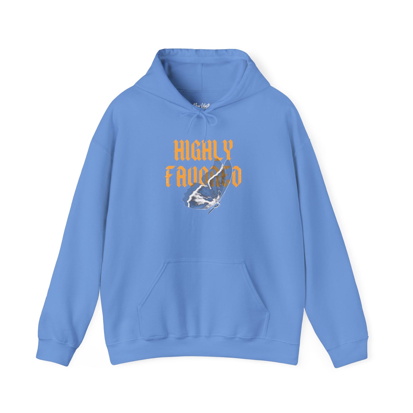 Highly Favored New Vintage Streetwear™ Hoodie | FRONT PRINT