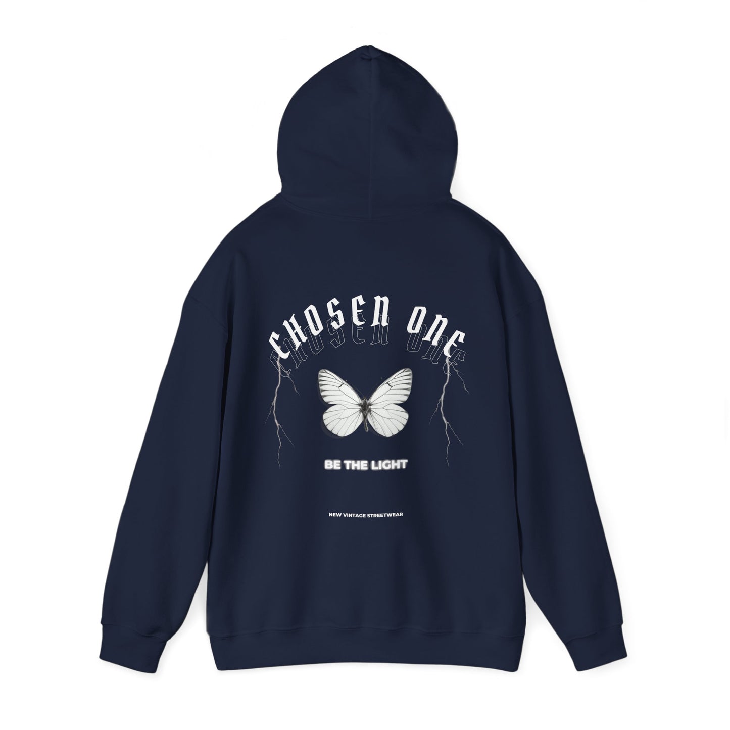 Chosen One Butterfly New Vintage Streetwear™ Hoodie | BACK PRINT