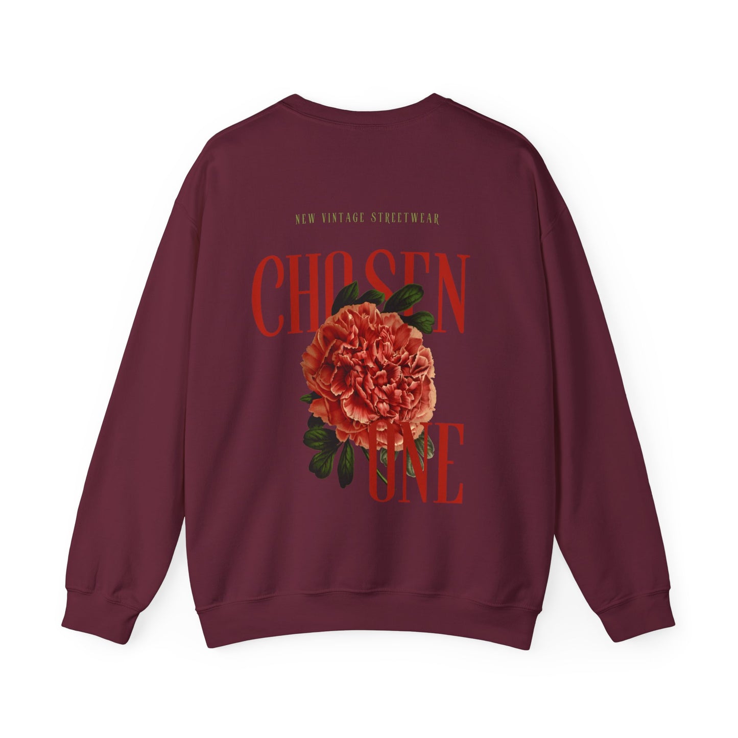 Chosen One New Vintage Streetwear™ Crewneck Sweatshirt | BACK PRINT