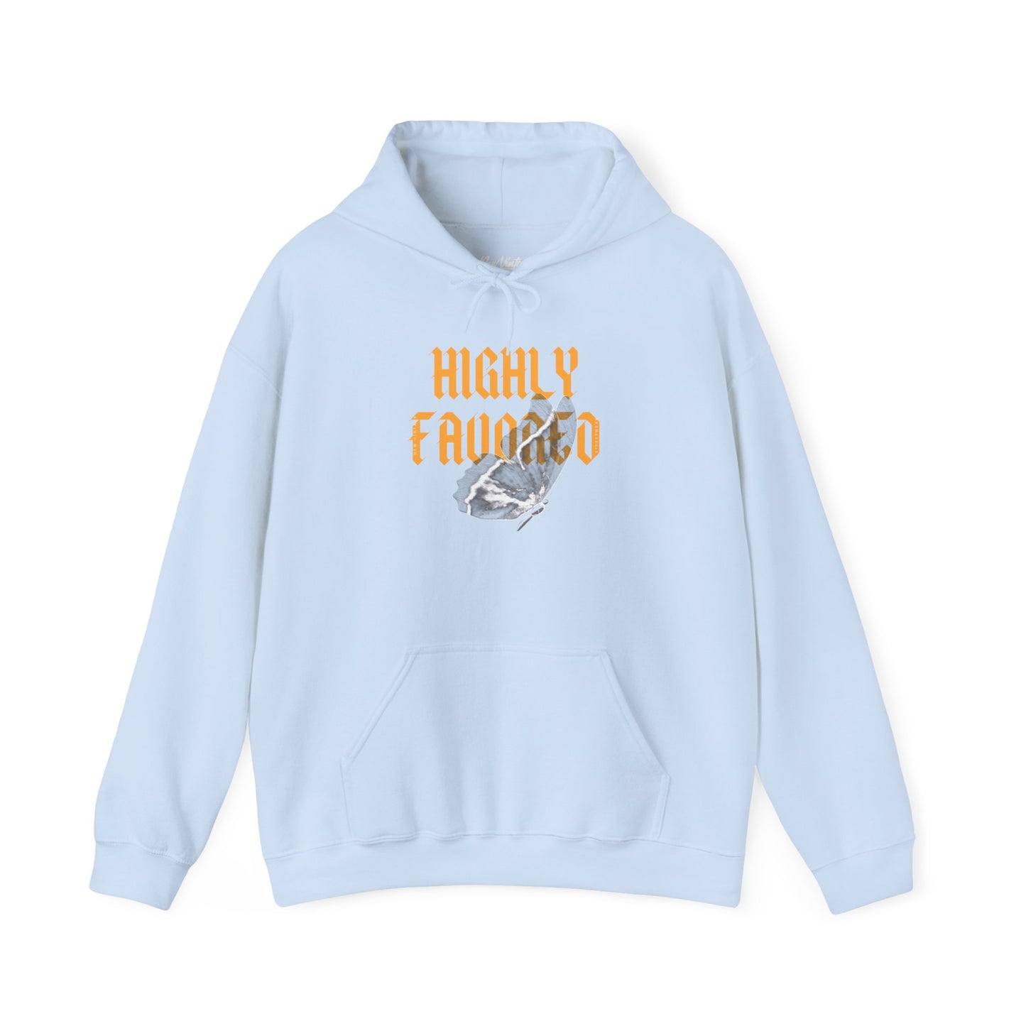 Highly Favored New Vintage Streetwear™ Hoodie | FRONT PRINT