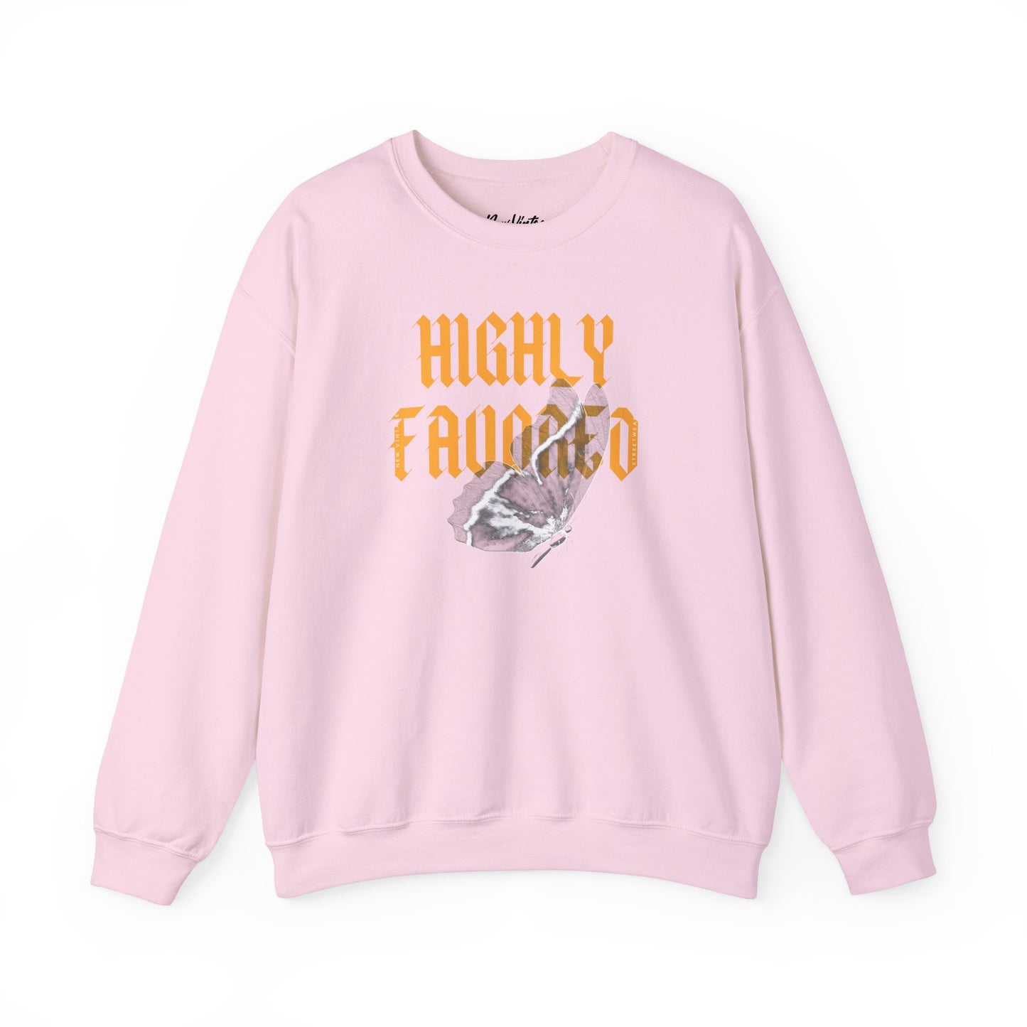 Highly Favored New Vintage Streetwear™ Crewneck Sweatshirt | FRONT PRINT