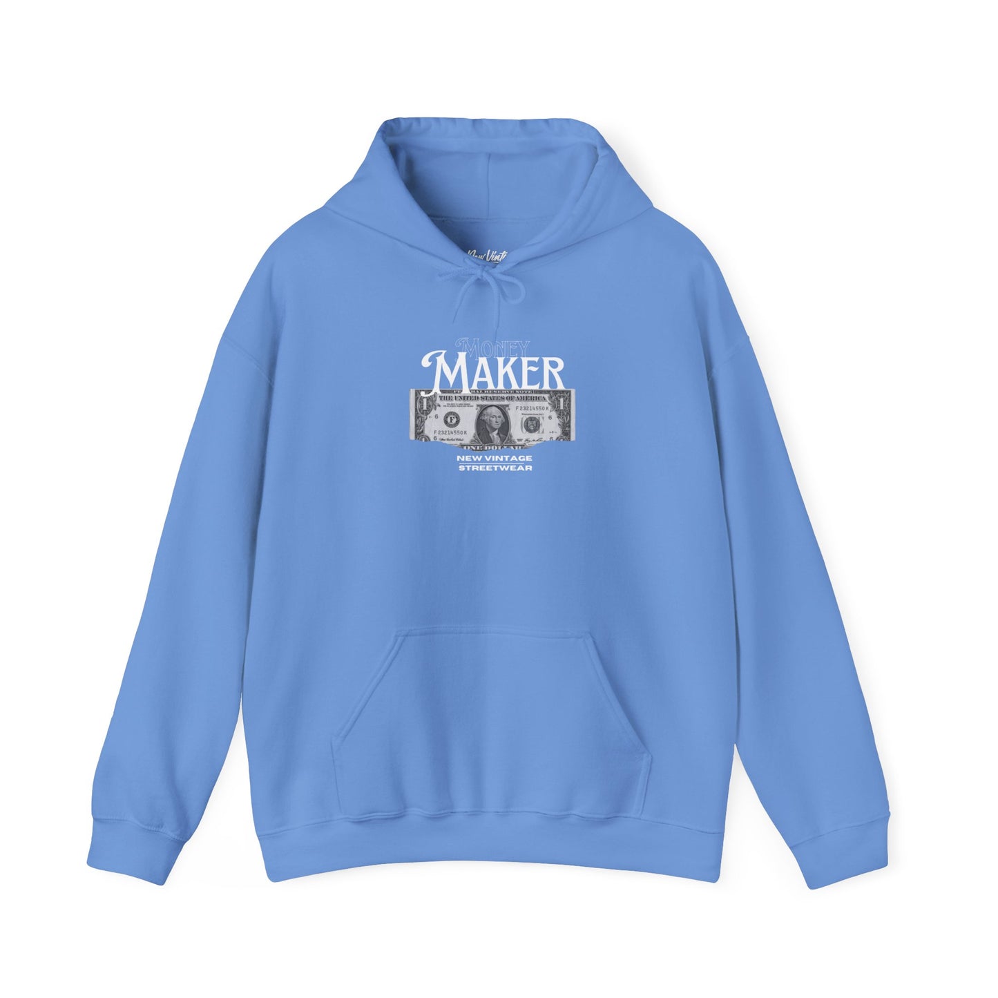 Money Maker New Vintage Streetwear™ Hoodie | FRONT PRINT