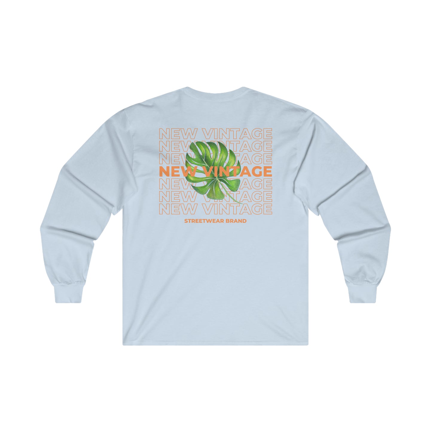 New Vintage Streetwear™ Long Sleeve Tee | BACK PRINT