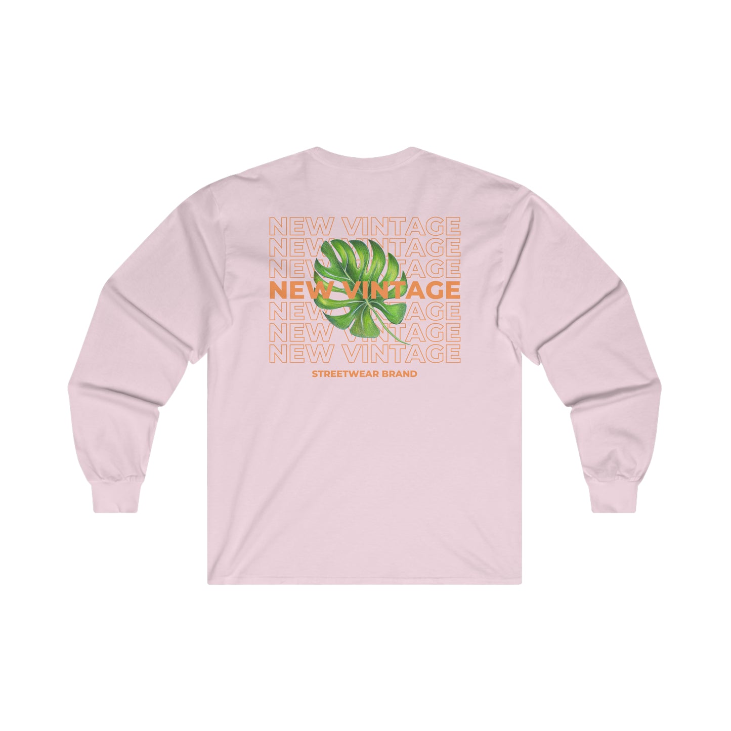 New Vintage Streetwear™ Long Sleeve Tee | BACK PRINT