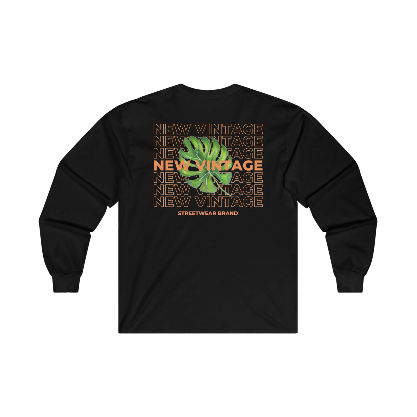 New Vintage Streetwear™ Long Sleeve Tee | BACK PRINT