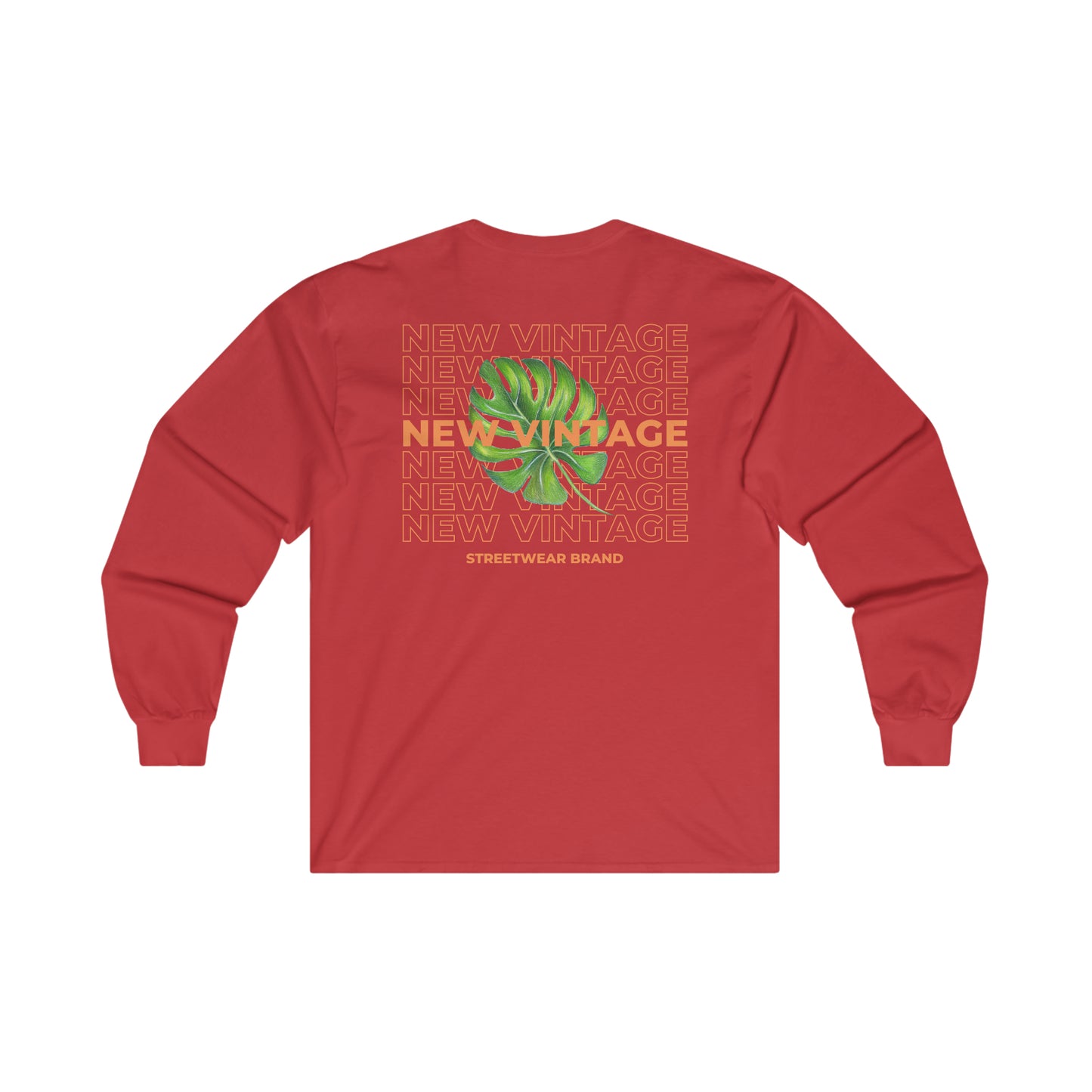 New Vintage Streetwear™ Long Sleeve Tee | BACK PRINT