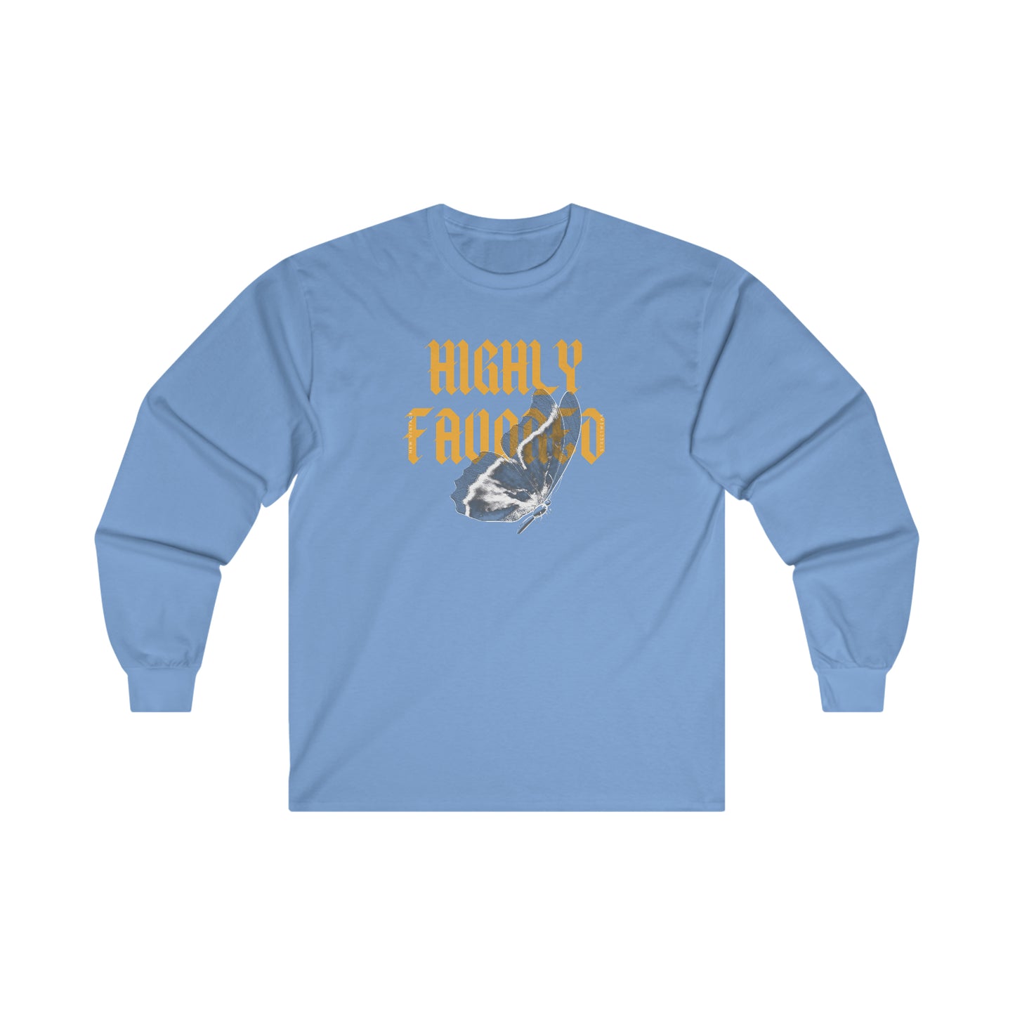 Highly Favored New Vintage Streetwear™ Long Sleeve Tee | FRONT PRINT