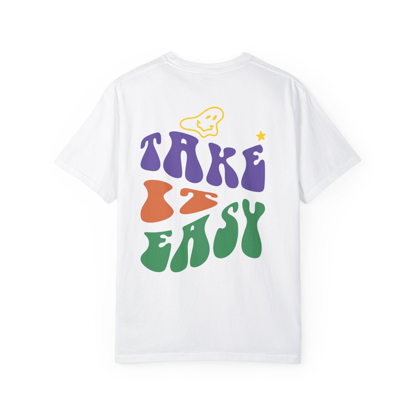 Take It Easy New Vintage Streetwear™  T-shirt | BACK PRINT