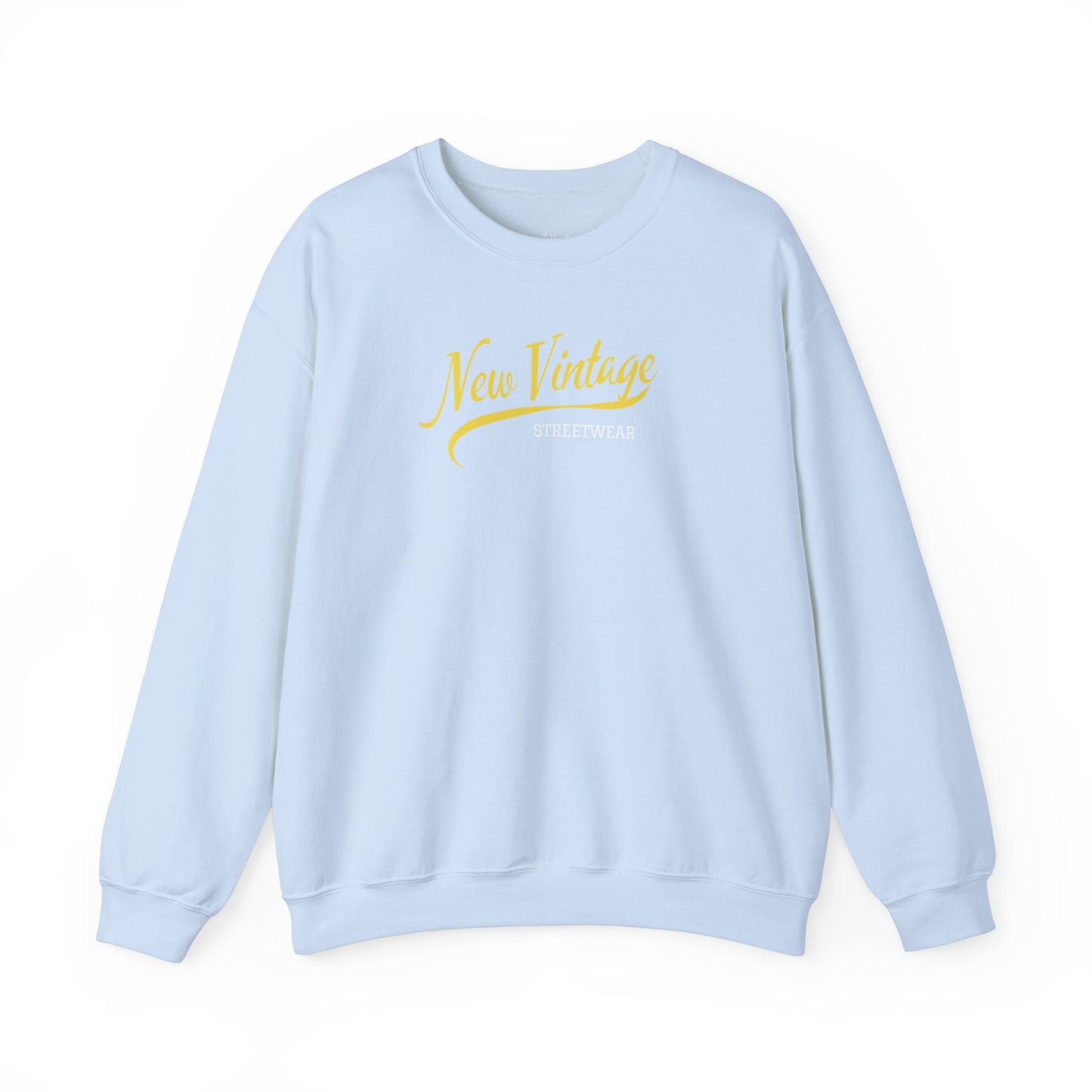 New Vintage Streetwear™ Cursive Crewneck Sweatshirt | FRONT PRINT