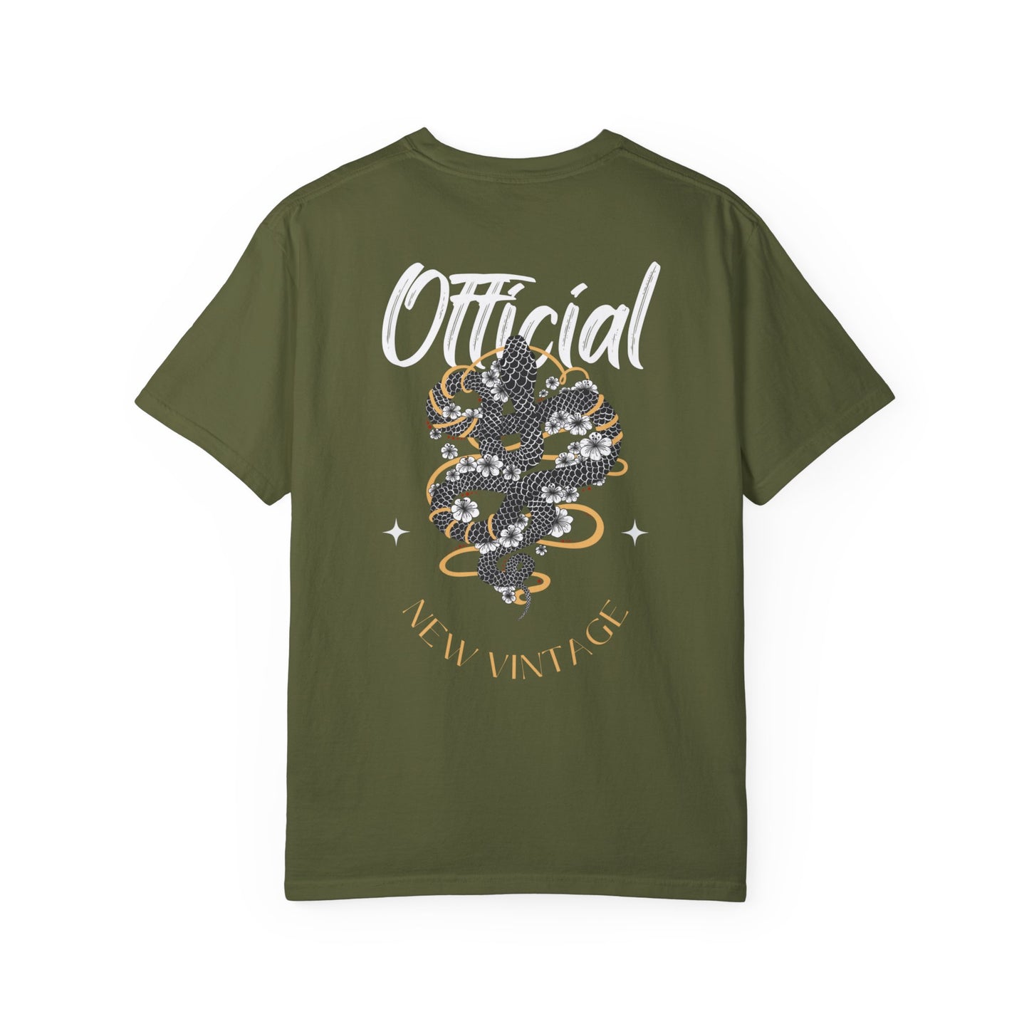 Official New Vintage Streetwear™ Snake T-shirt | BACK PRINT