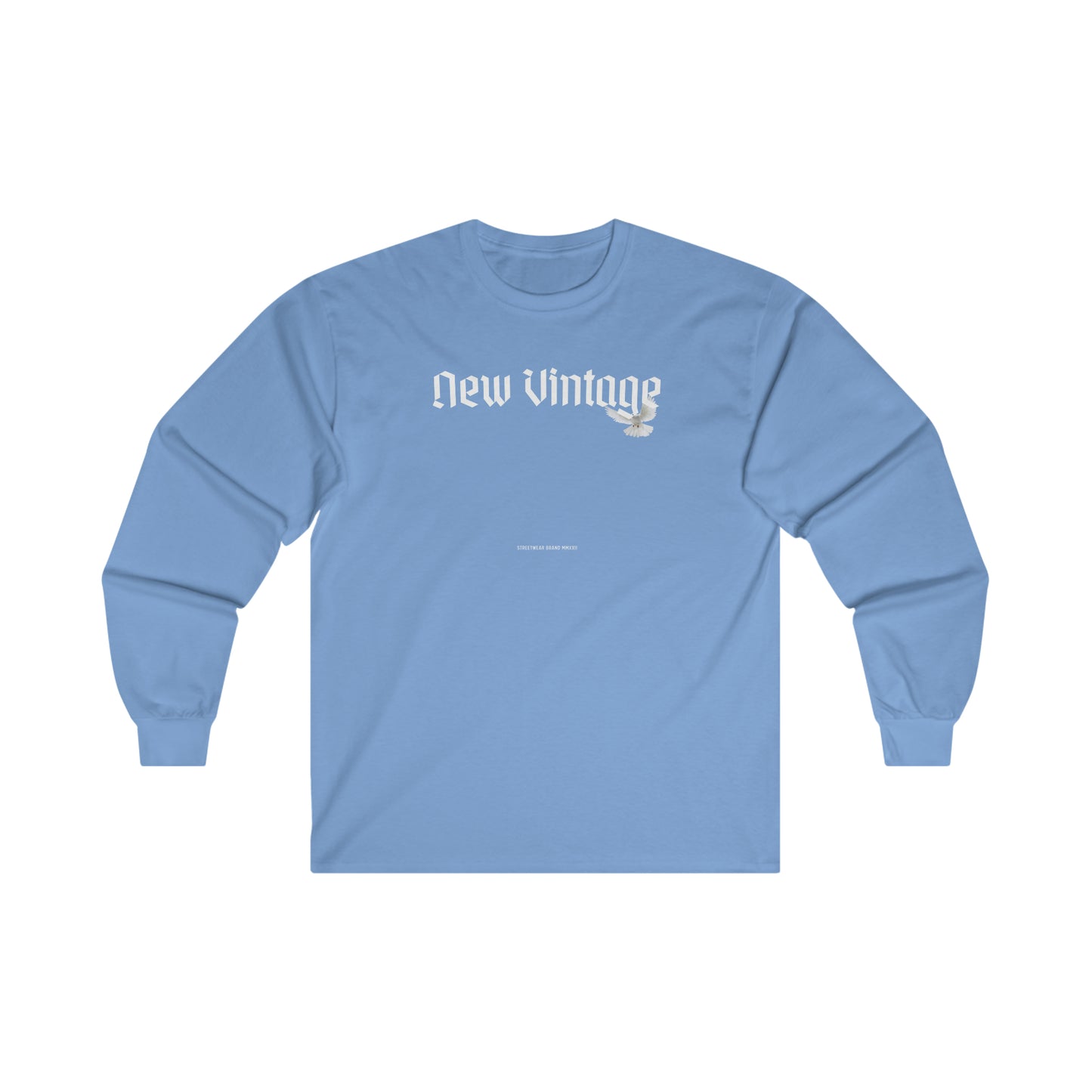 New Vintage Streetwear™ Dove Long Sleeve Tee | FRONT PRINT