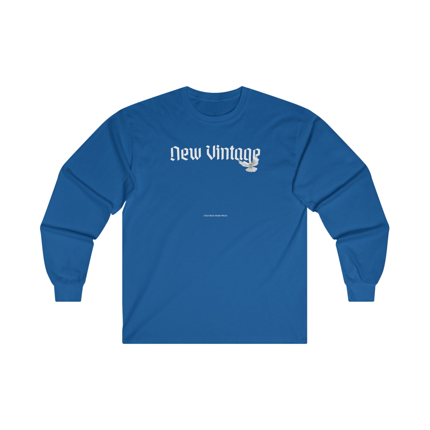 New Vintage Streetwear™ Dove Long Sleeve Tee | FRONT PRINT