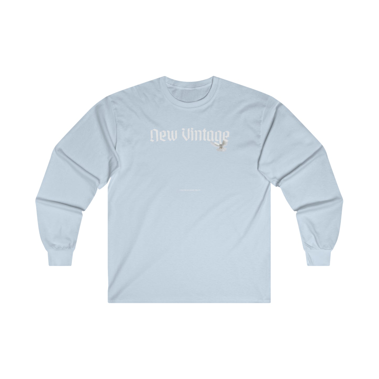 New Vintage Streetwear™ Dove Long Sleeve Tee | FRONT PRINT