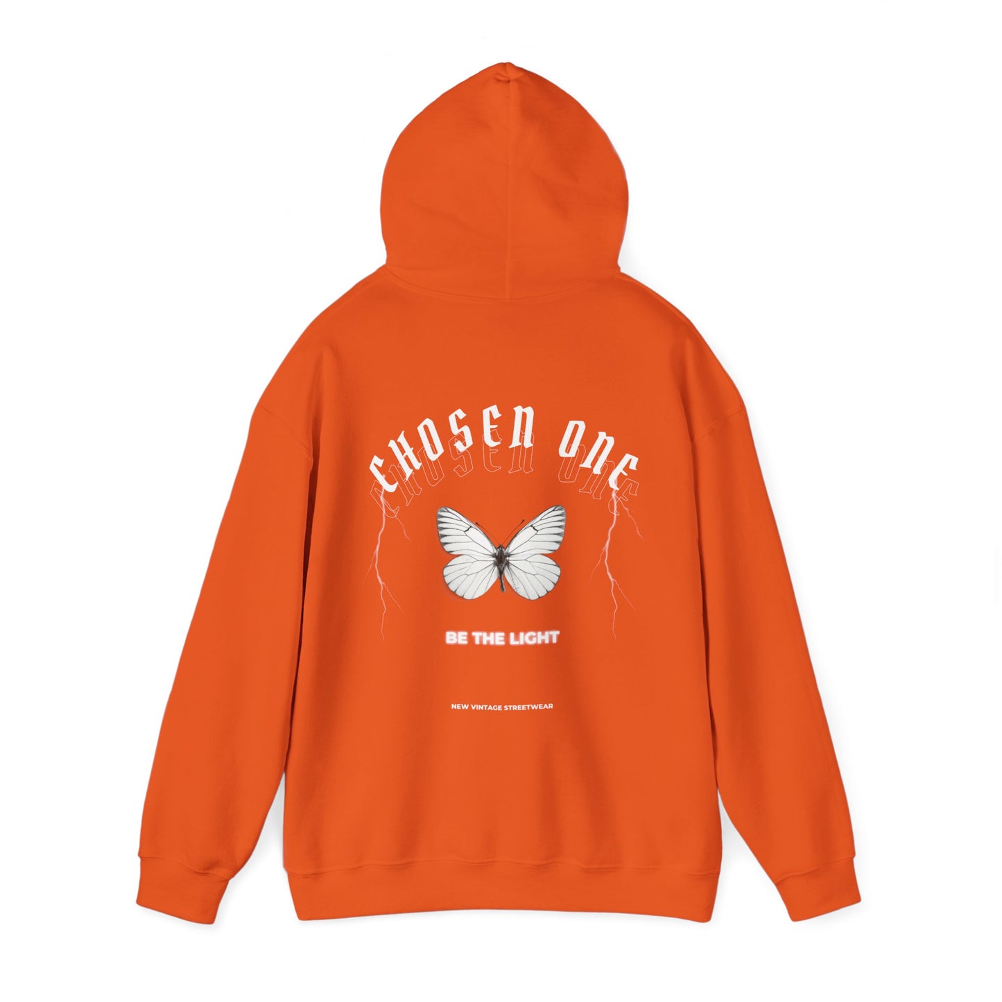 Chosen One Butterfly New Vintage Streetwear™ Hoodie | BACK PRINT