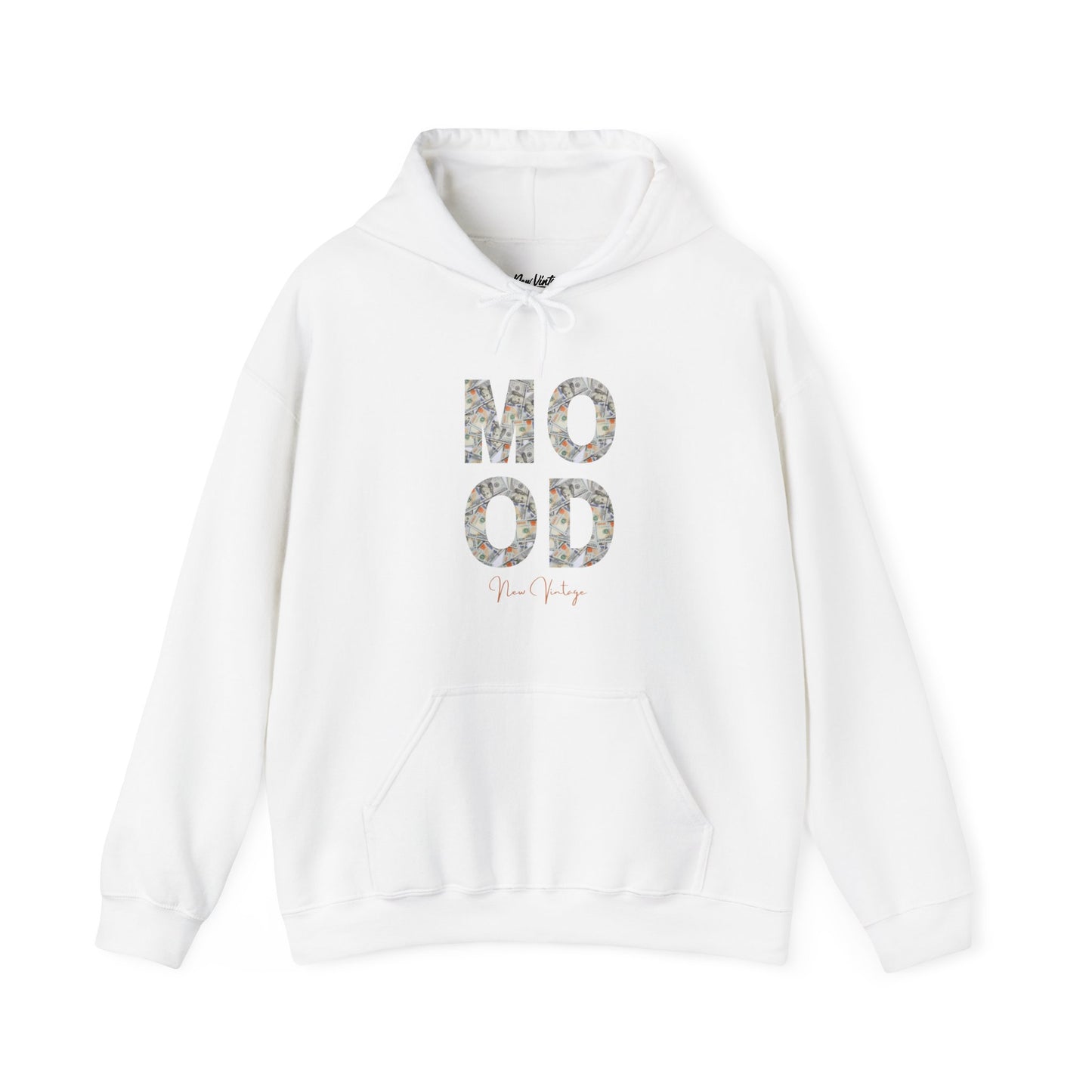 Money Mood New Vintage Streetwear™ Hoodie | FRONT & BACK PRINT