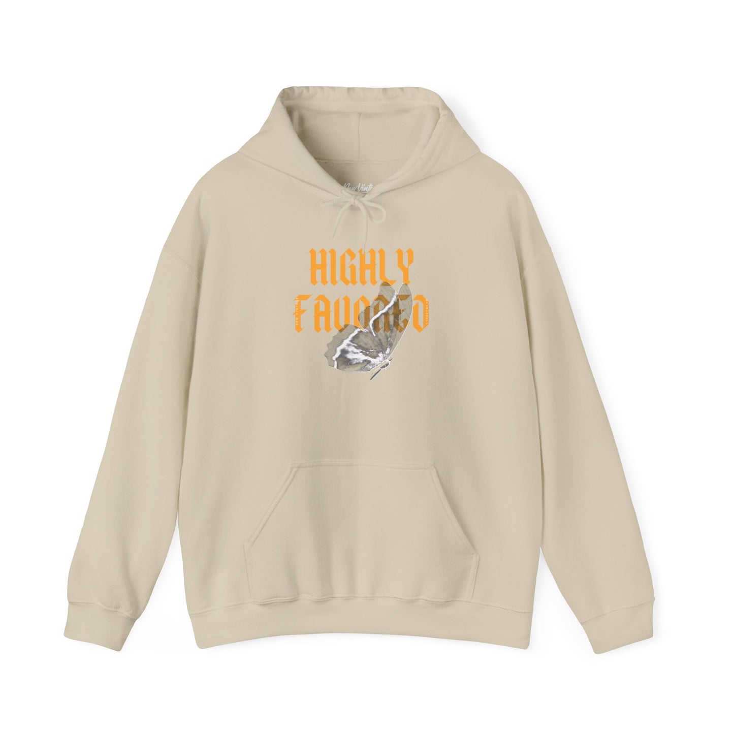 Highly Favored New Vintage Streetwear™ Hoodie | FRONT PRINT